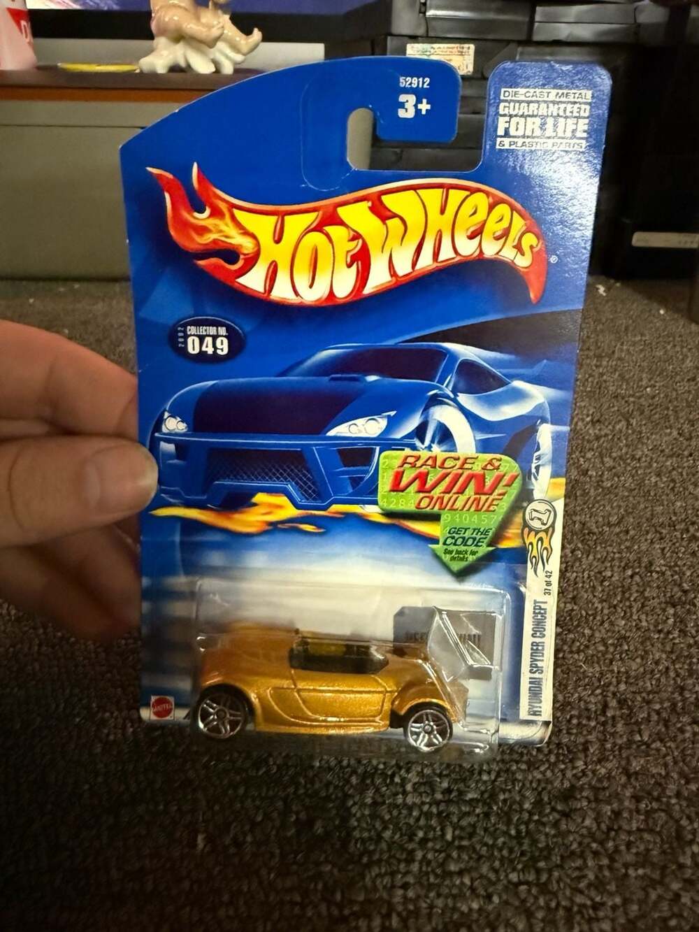 Hot Wheels 2002 First Editions Hyundai Spyder Concept #049